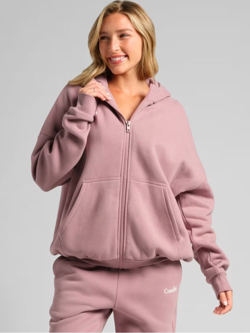 Cloud Zip Hoodie – Mega (oversized)